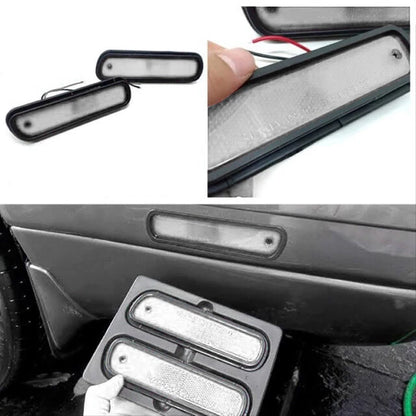 Rear Bumper Side Markers for Honda Accord, Acura Civic, Prelude (Clear)