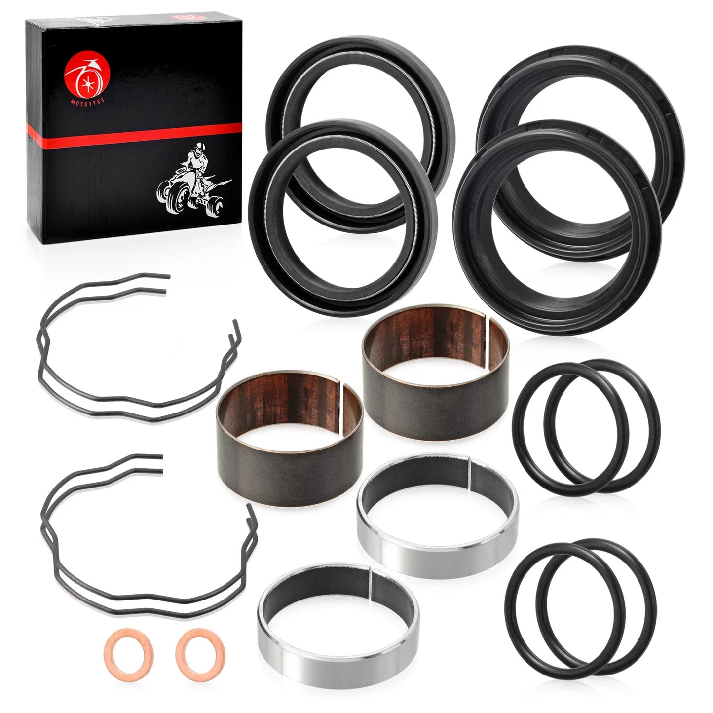 Fork Bushing Dust Oil Seals for HONDA Shadow 750 (1998–2024)