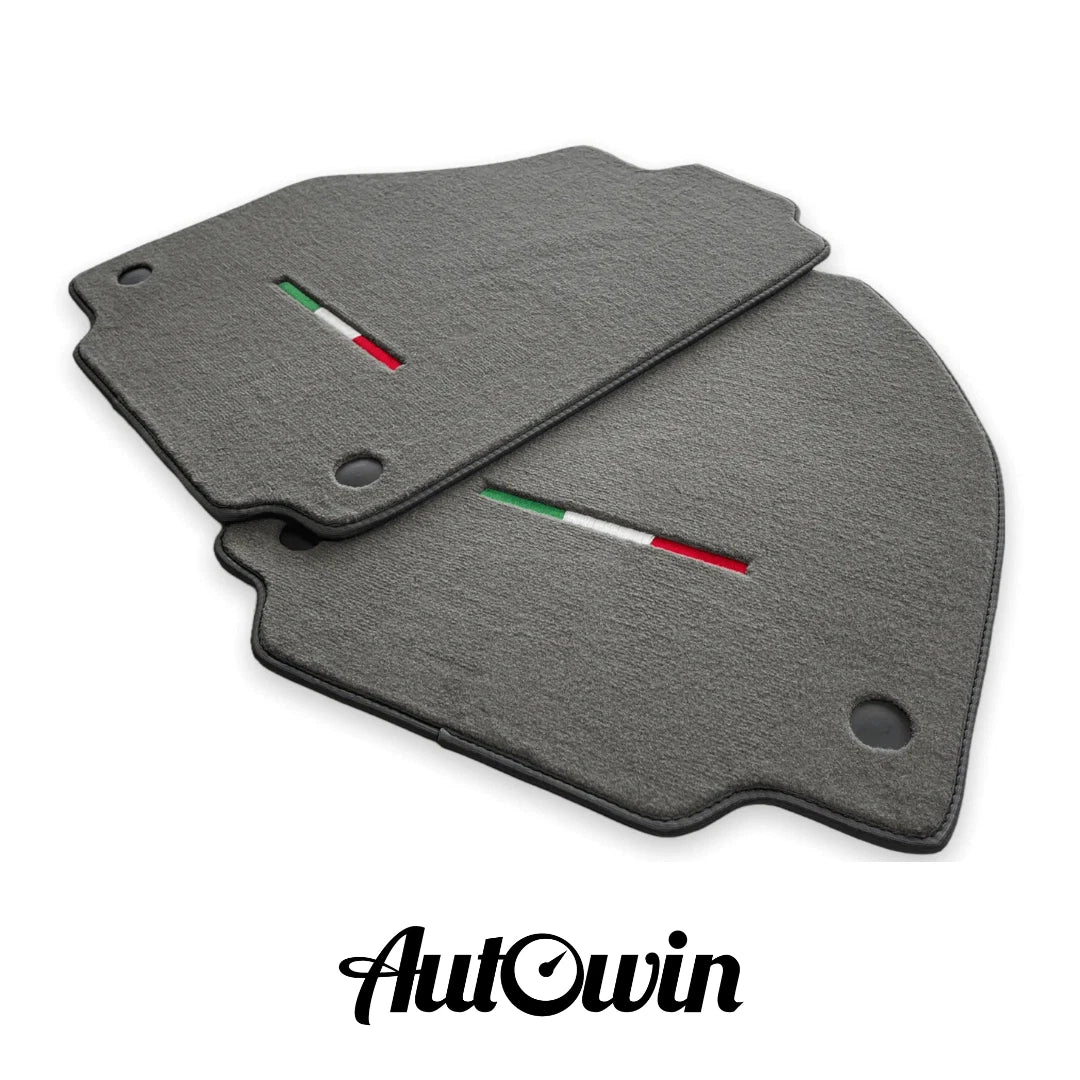 Gray Floor Mats for Ferrari 458 Spider IT Edition (2010-2015)