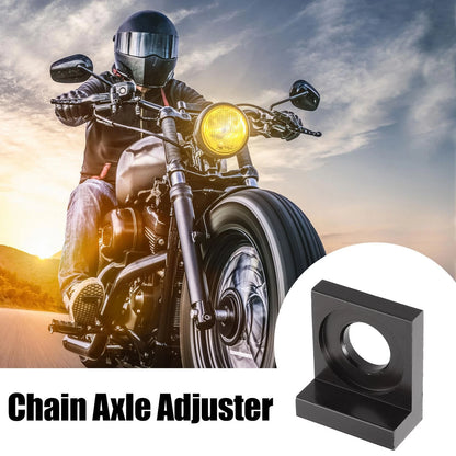 4pcs 15mm Dia Hole Chain Adjuster Block Tensioners for Motorcycle