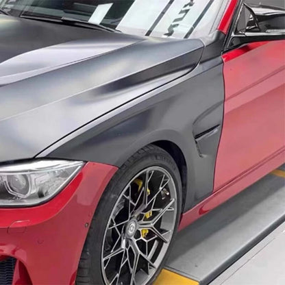 Unpainted Front Side Fenders Refit M3-Style for BMW 3 Series F30 F31 2012-2018