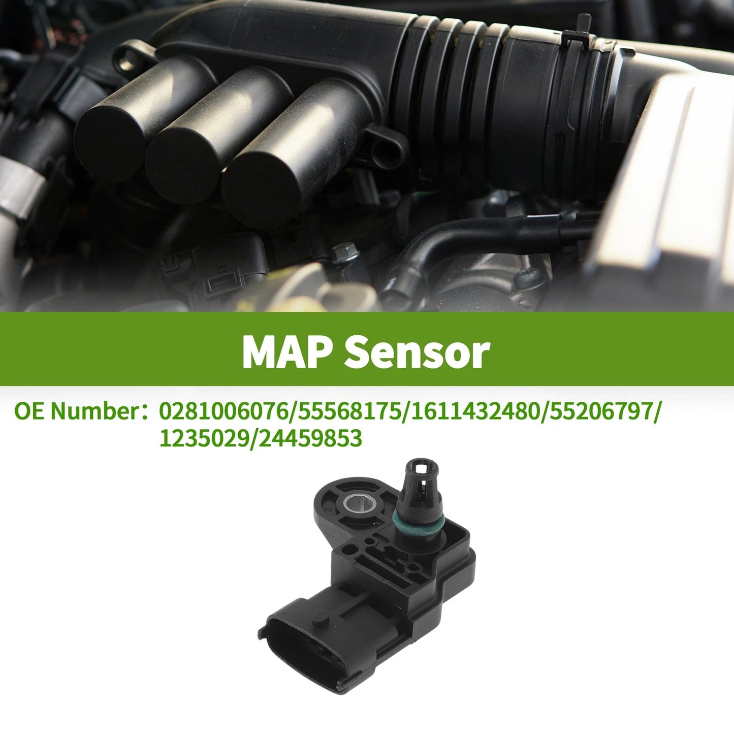 Manifold Absolute Pressure MAP Sensor for Porsche 911 Turbo