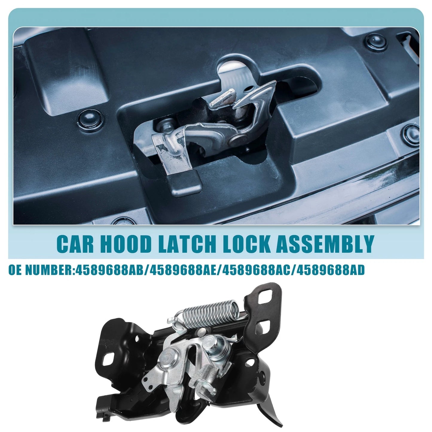 Hood Latch Lock Assembly for Dodge Durango (2011-2015)