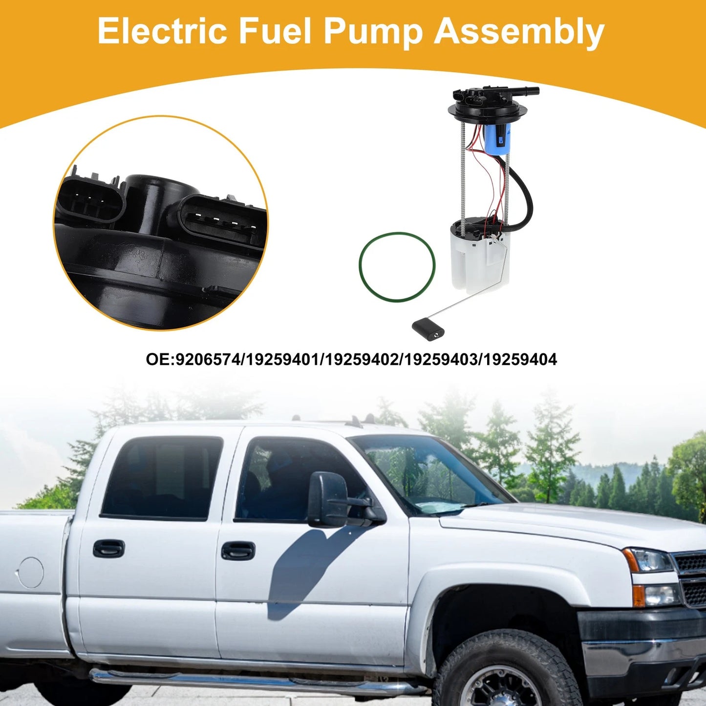 Electric Fuel Pump Assembly for Chevy Silverado 1500 (2009 - 2013)