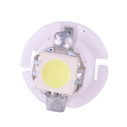 10 x T5 B8.4D White LED Dashboard Light Bulbs for Auto Car
