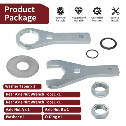 41mm Rear Axle Nut Wrench for Honda FourTrax TRX200/D 90-97