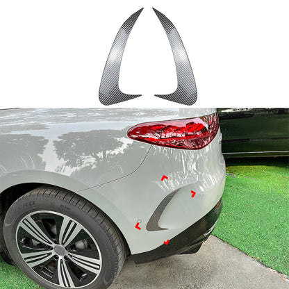 Rear Bumper Side Spoiler Trim Cover for Benz EQE EQE350 EQE500 (2023-2025)