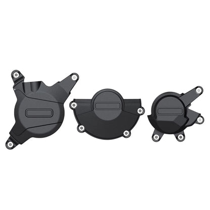 Black Motorcycle Engine Cover Protector Set for Honda CBR600RR (07-24)