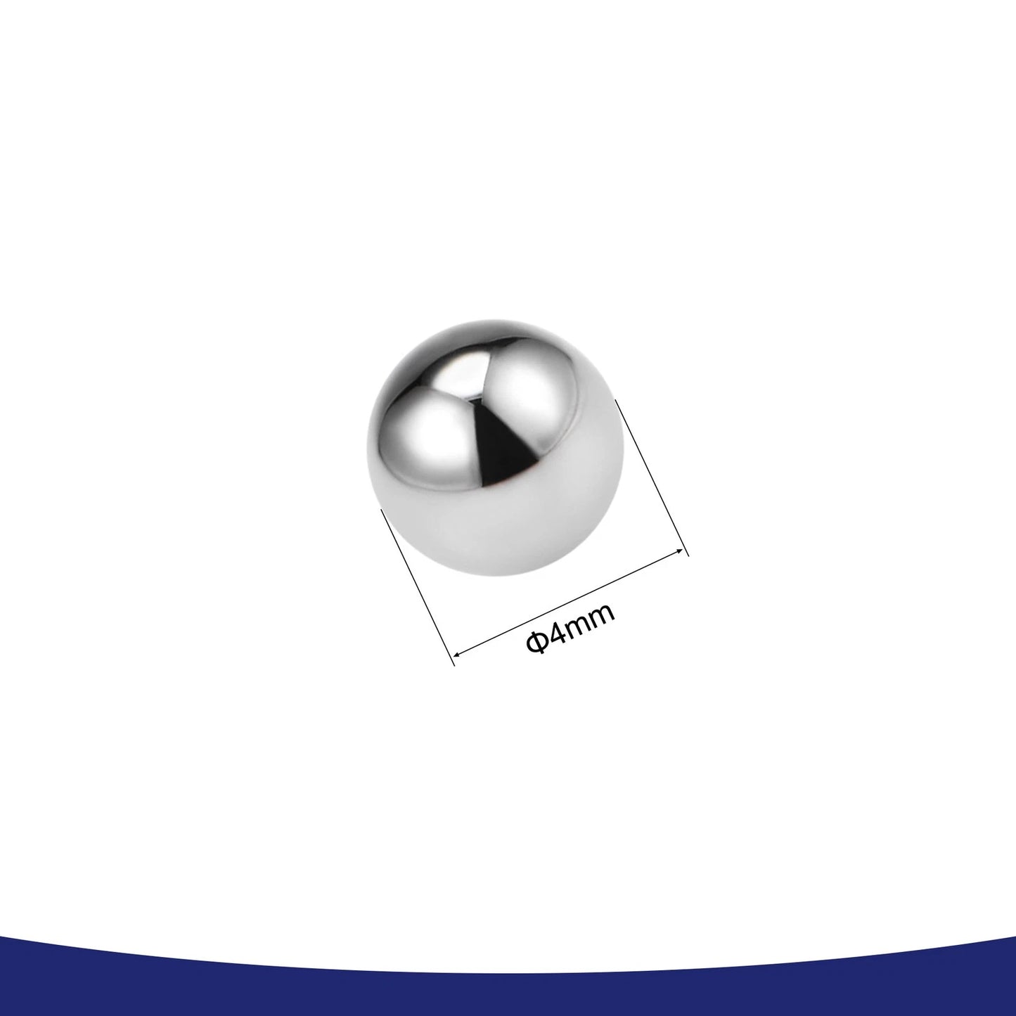 Ball Bearing Wheel Balls 4mm Solid Chrome Steel for G10 Universal