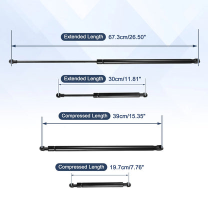 4 x Lift Support Gas Struts for BMW E85 Z4 (2003-2008)