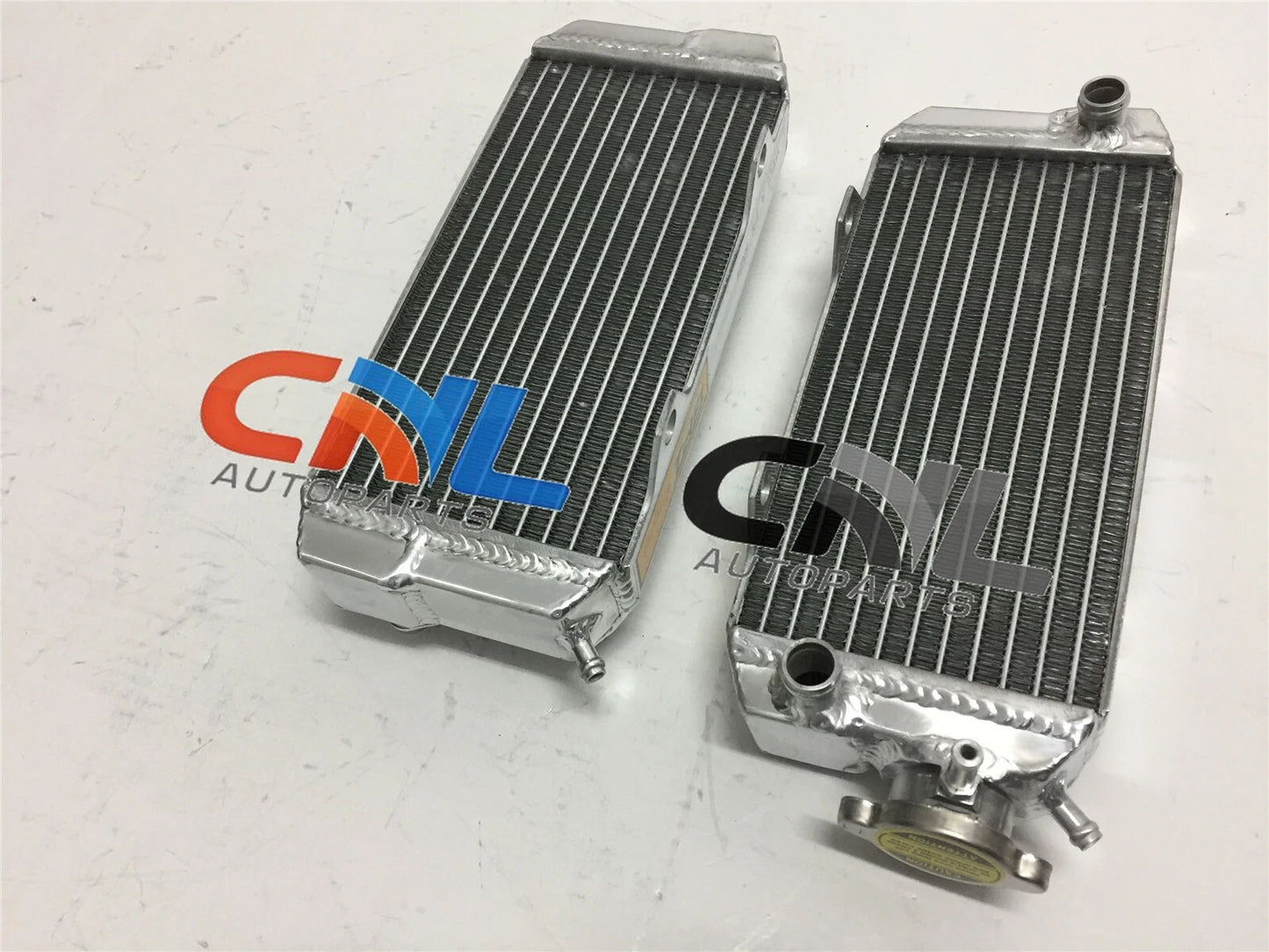 L&R Aluminum Radiator + RED Hose for Honda ATC250R (1985-1986)