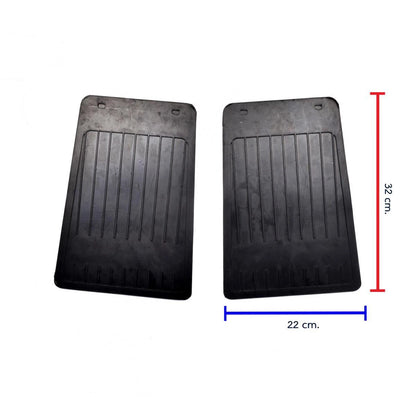 Mud Splash Guard Rubber Set 4 Fits Toyota Hilux LN50 LN56 UTE Pickup 1984-88 D06