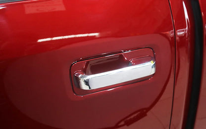Chrome Door Handle Lid Smart Keyhole Cover Trim for Ford F150 (2015-2019) 4 x pcs