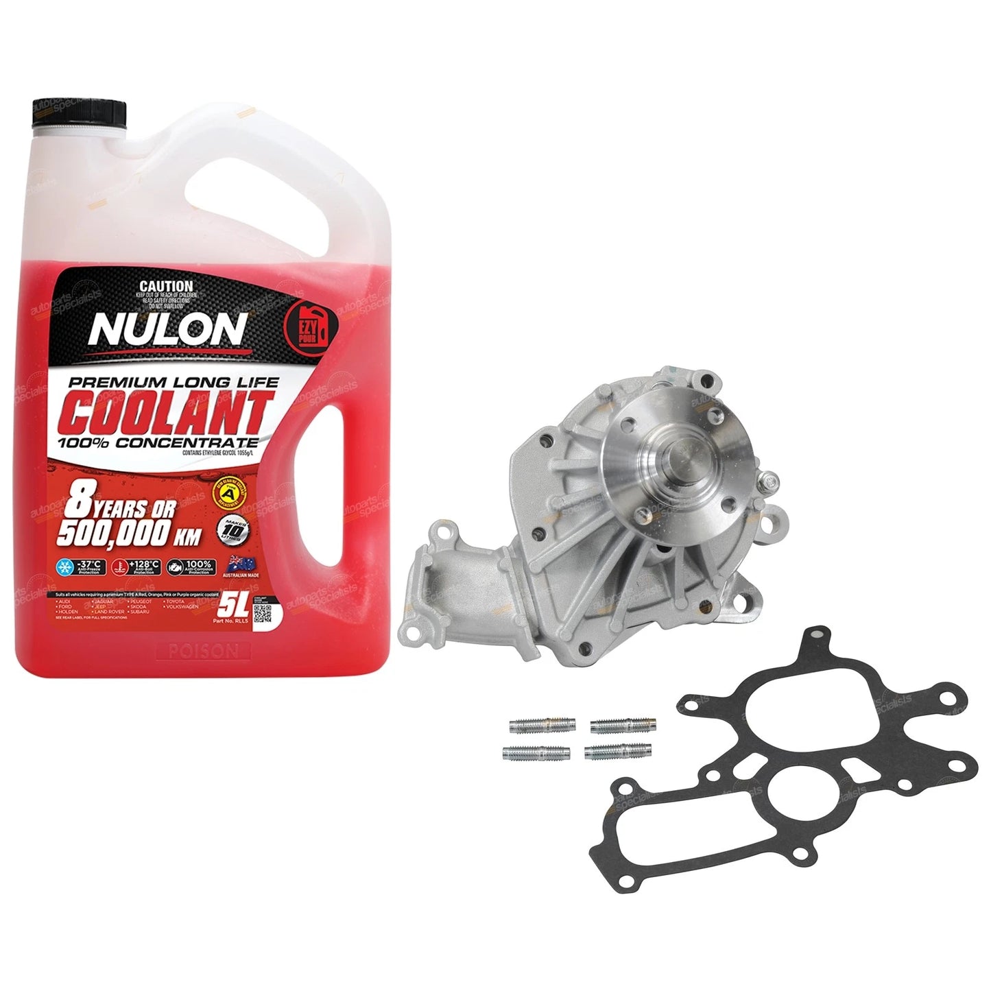 Water Pump + Coolant for Toyota Hiace (2004–2007)