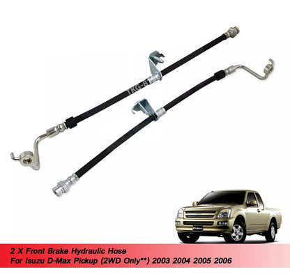 Front Brake Hydraulic Hose for Isuzu D-Max 2WD (2003-2006)