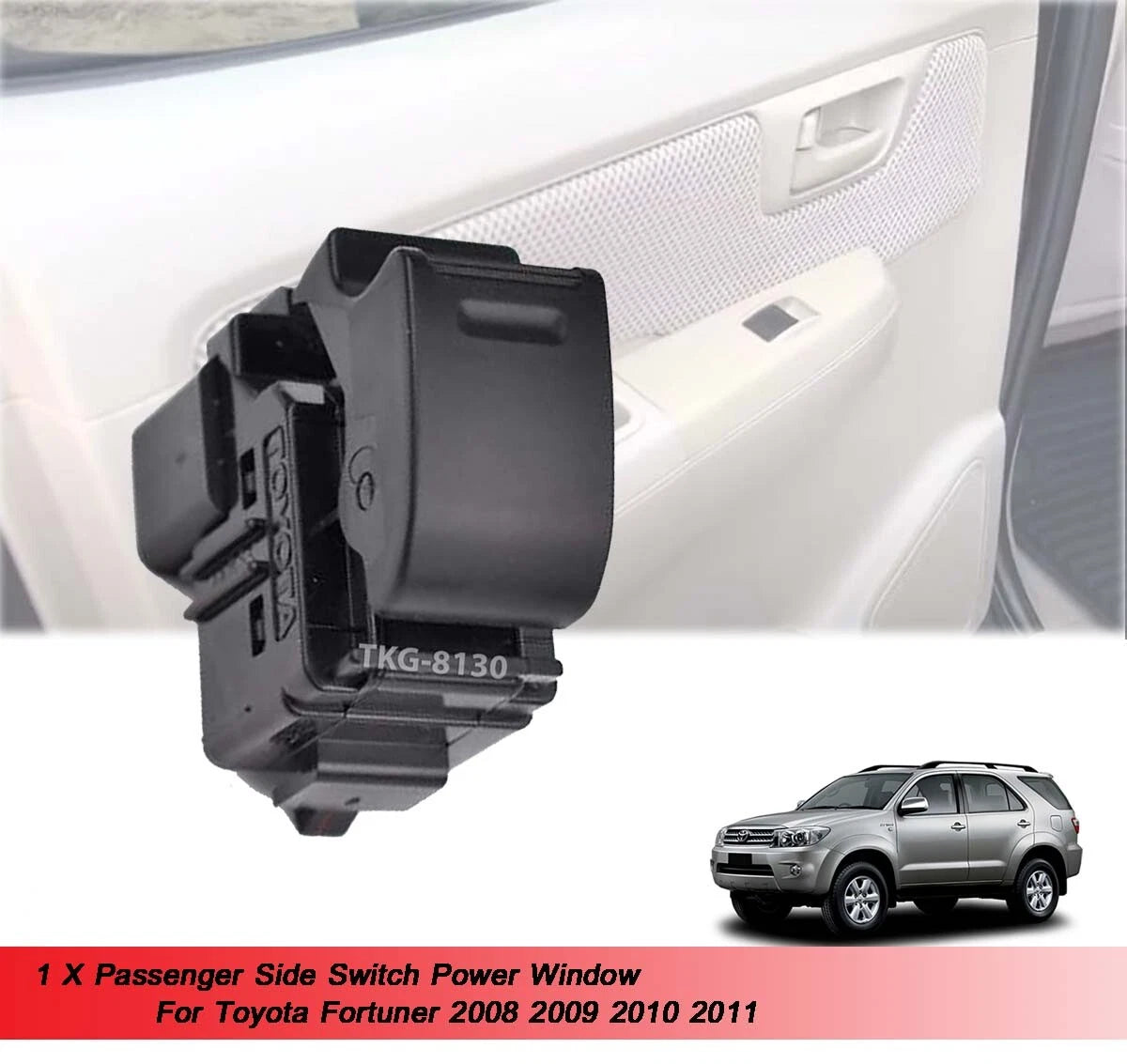 Power Window Switch for Toyota Fortuner (2008-2011)