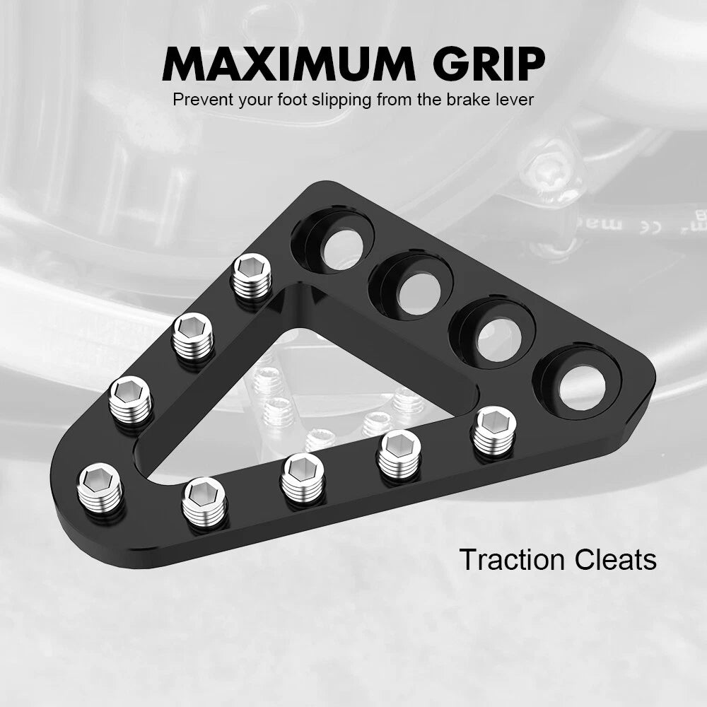 Wide Brake Pedal Step Plate for GAS GAS EX EC 250 300 350F 450F MC125 (2021-2022)