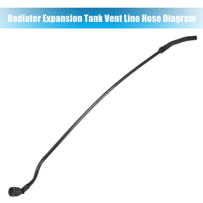 Radiator Expansion Tank Vent Line Hose 2.0L L4 for BMW 528i