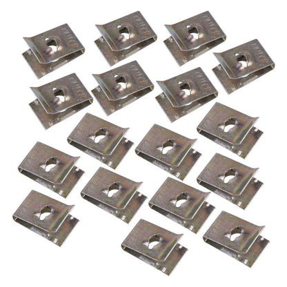 100pcs Mixed Fastener Clips for Car Door Panel & Fender