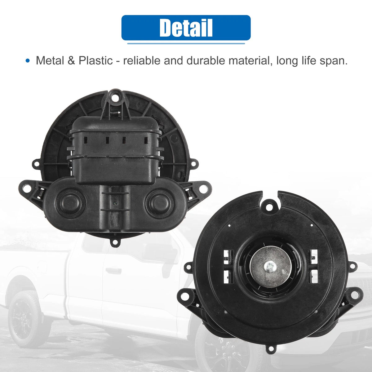 Drive Motor Door Outside Mirror for Ford F150 (2006-2019) Black