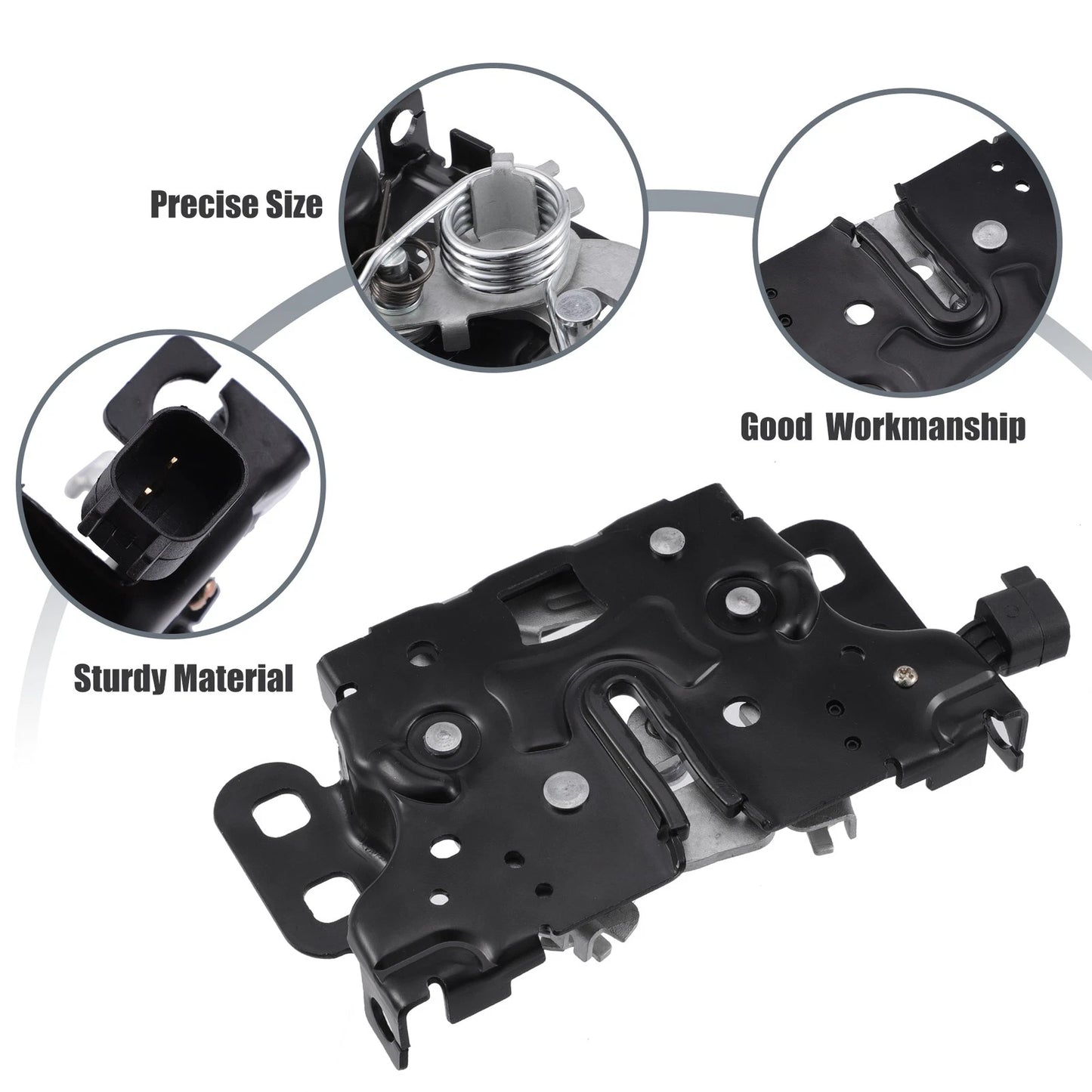 Hood Latch Lock Assembly for Jeep Compass (2017-2020)