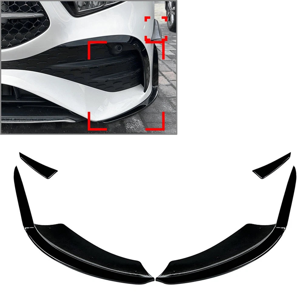 Front Bumper Lip Spoiler for Benz A Class W177 (2023)