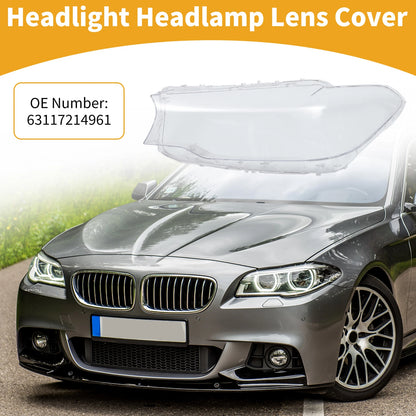 1 Pc Front Left Headlight Lens Cover for BMW 5 Series (2017-2018)