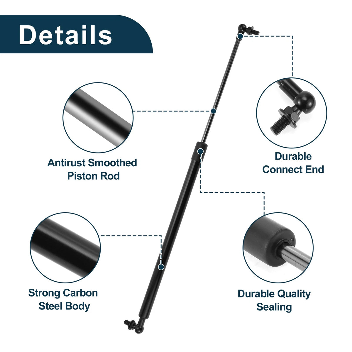 Rear Window Lift Supports Struts Gas Spring for Honda CR-V (2002-2006)