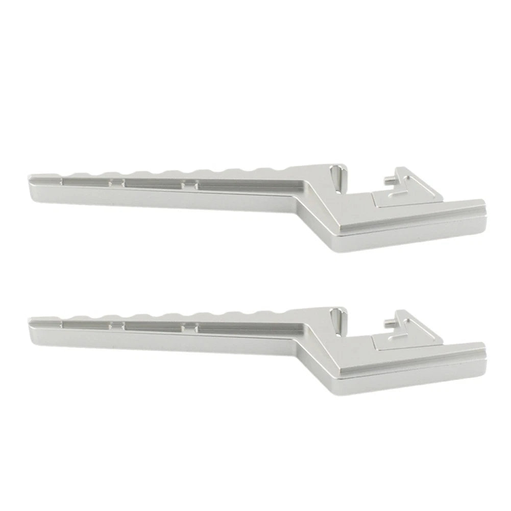 Silver Passenger Foot Peg Extensions for Surron Light Bee S X/L1E & Segway X160