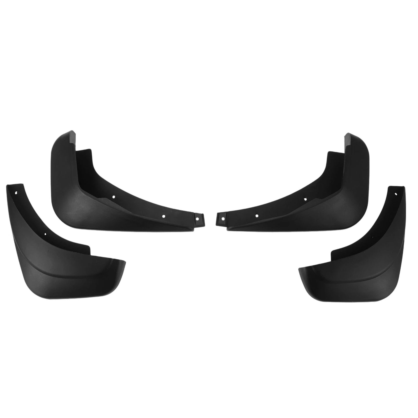 Mud Flaps Splash Guards 1 Set for Mazda 2 Hatchback (2008-2014)