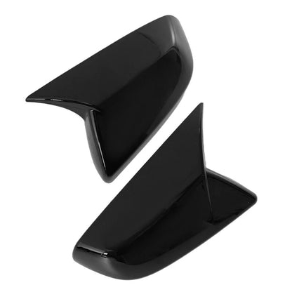 Gloss Black M Style Mirror Cover Caps for Cadillac ATS Sedan & CT4 (2013-2025)