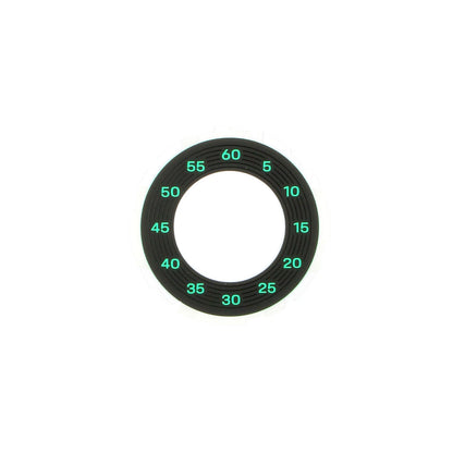 Gauge Face Overlay Paper for Porsche 992 (2019-2025) Fluorescent Green