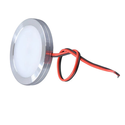White Round Dome Reading Light 6000K for Car Ceiling Lamp