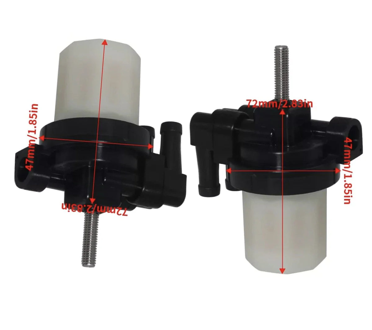 Fuel Filter Assembly for Mercury 30-60HP 4-Stroke Outboards