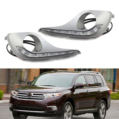 LED Front Daytime Running Lights for Toyota Highlander (2012-2013)