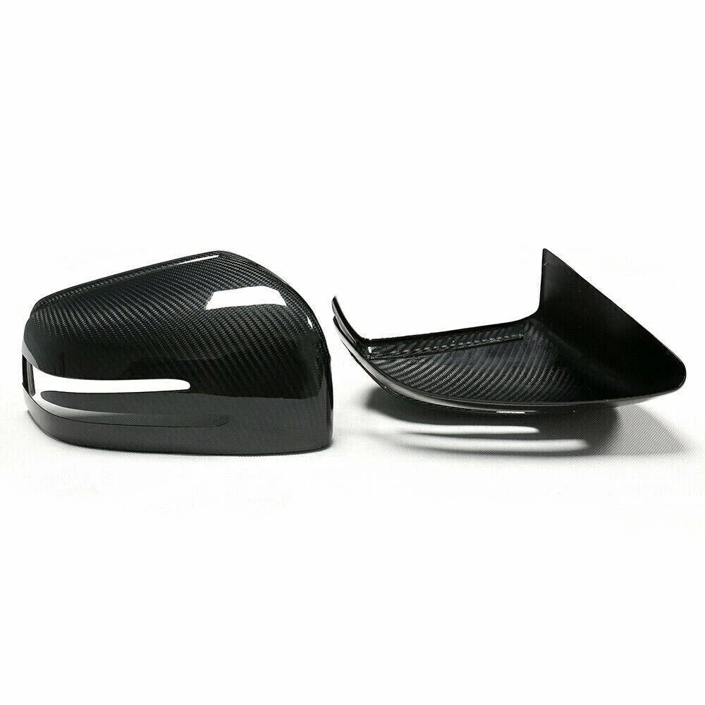 Carbon Fiber Mirror Covers for Mercedes-Benz G W463 X166 W166 GLE GLS (2012-2023)
