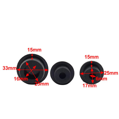3 x Tailgate Plug Set for Jeep Wrangler JK JKU (2007-2017)