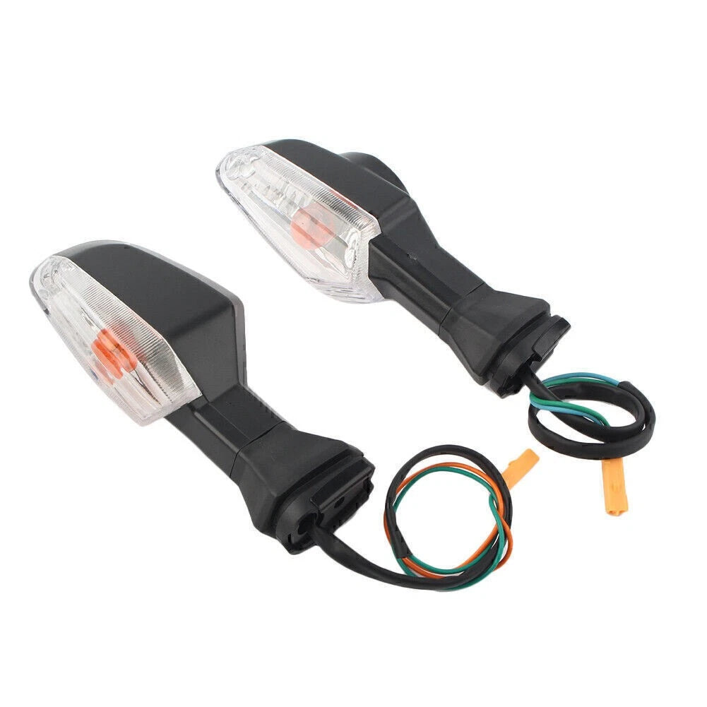 Clear Rear Turn Signal Light Indicator Blinker for Kawasaki Ninja 300 (2013-2023)