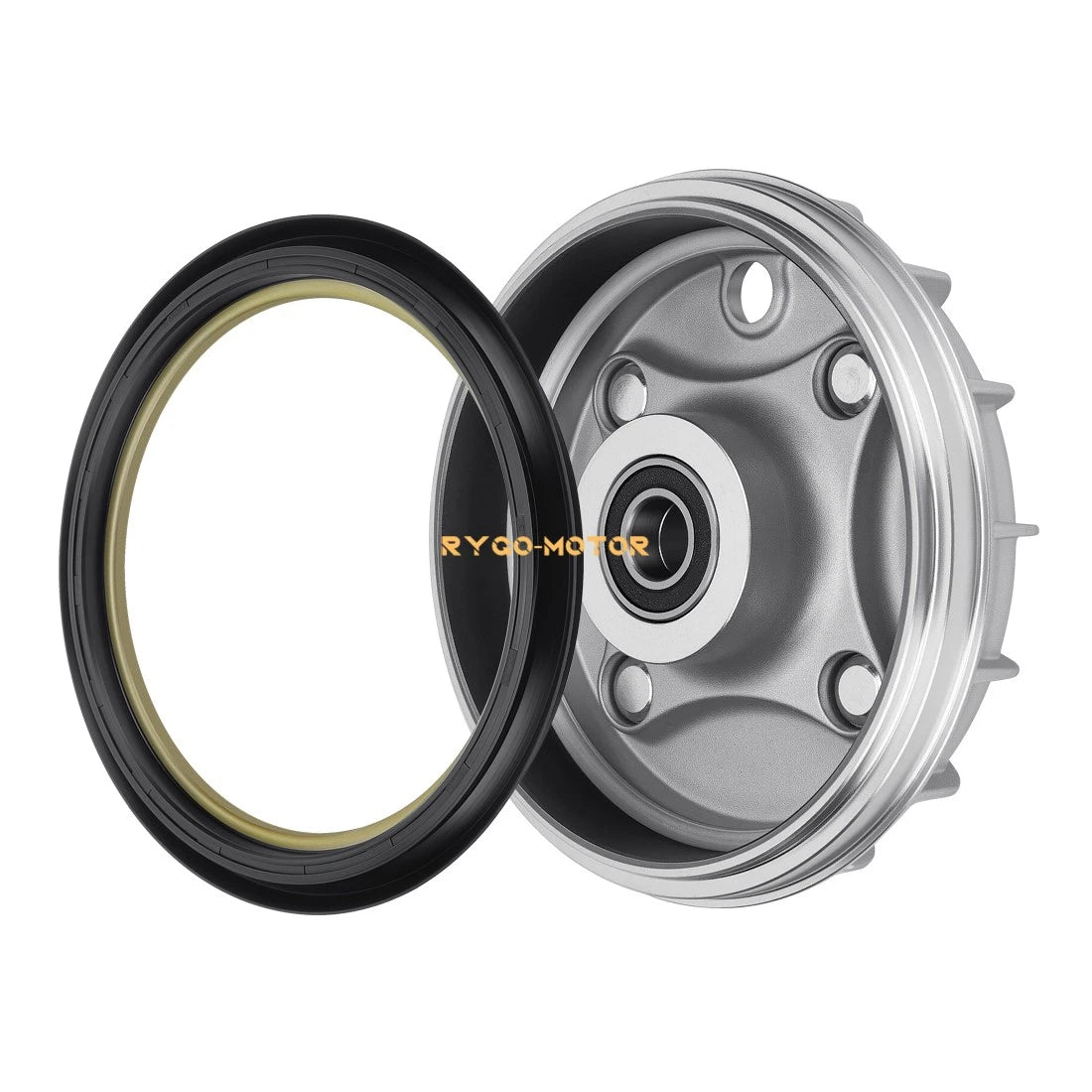 Front Brake Drum & Dust Seal for Honda Rancher TRX350TE/TM (2000–2006)