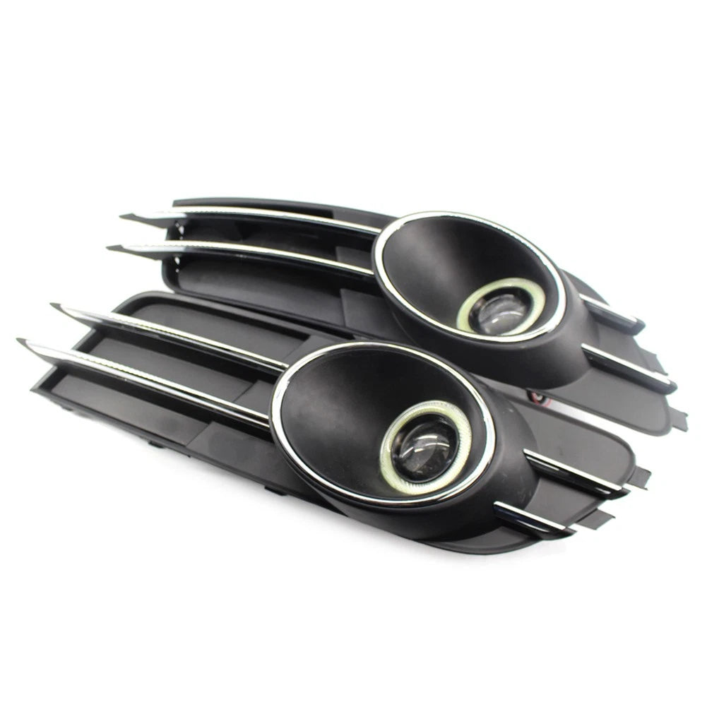 Lower Bumper Fog Light Grille Cover for Audi A6 C7 (2011-2015)