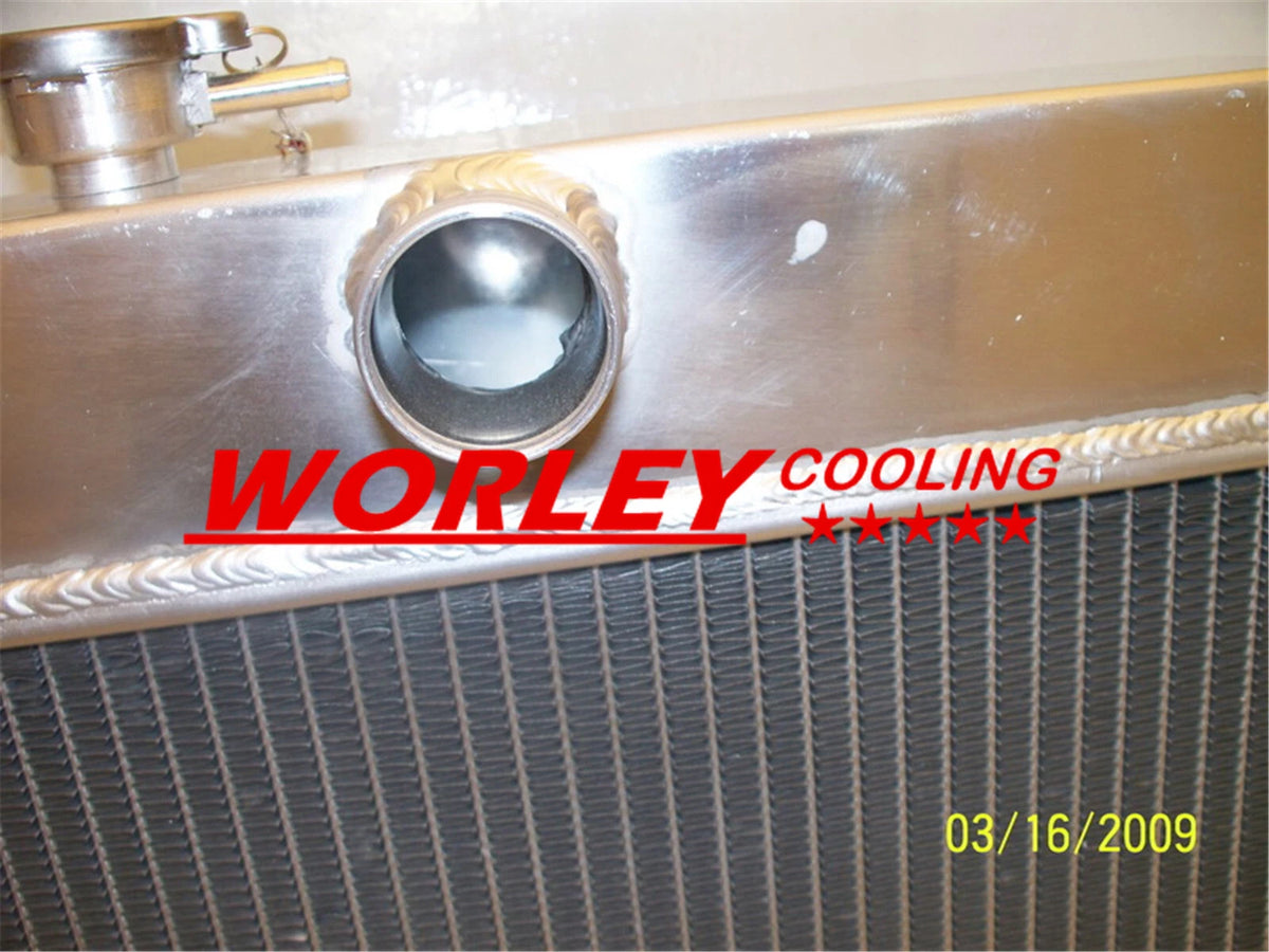 3 Row Alloy Radiator for Chevrolet Corvette C1 Blue Flame 235 (1953-1955)