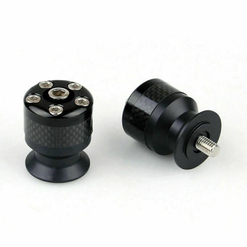 8mm Stand Mount for Universal Motorcycle CNC Carbon Fiber