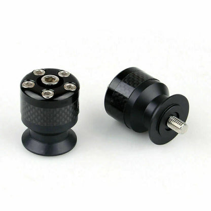 8mm Stand Mount for Universal Motorcycle CNC Carbon Fiber