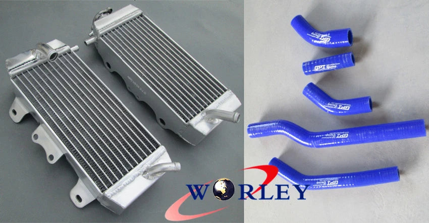 Aluminum Radiator & Silicone Hose for YAMAHA YZ250F WR250F (2006-2009)