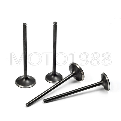 Cylinder Head Intake & Valve Kit 2 x 4 for Honda TRX400EX (2000–2004)
