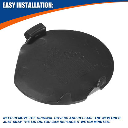 Tow Hook Cover for Mazda 6 Atenza (2018-2021) - Black