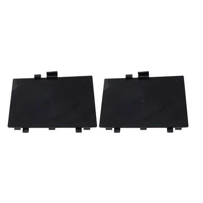 Black L+R Wheel Arch Liner Covers for Fiat 500 (2007-2020)