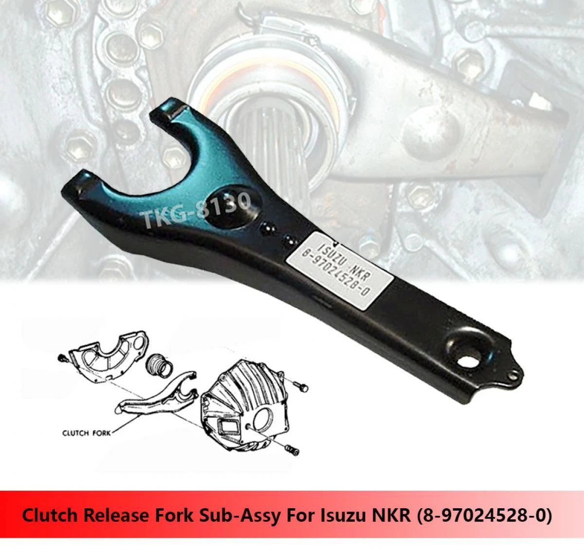 Clutch Release Fork for Isuzu NKR (2000-2003)