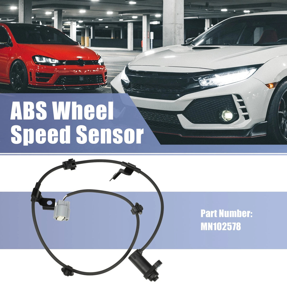 Rear Right ABS Wheel Speed Sensor for Mitsubishi L200 Triton Pajero (2006-2015)