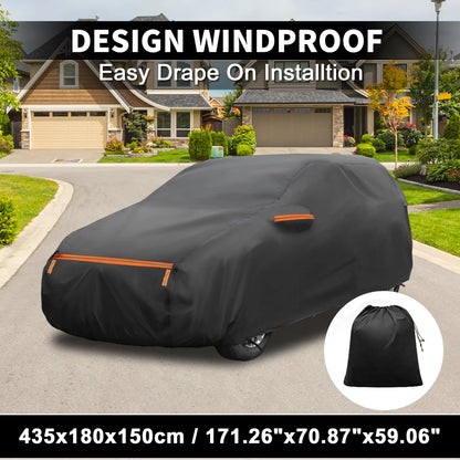 Car Cover Waterproof Aluminum Film Cotton for Toyota Sienta